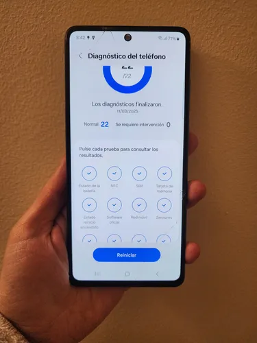 Celular Samsung Galaxy A72 4g 128gb 6gb Dual Sim Color Azul (Usado)