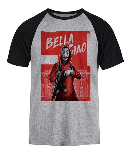 Remera La Casa De Papel Bella Ciao Spun Adulto/niño