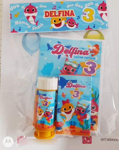 Bolsita Personalizada Paw Patrol +burbujero Librito Crayolas