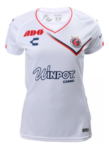 Jersey Veracruz Visitante 2018/19 Blanco P/mujer ( 50183231)