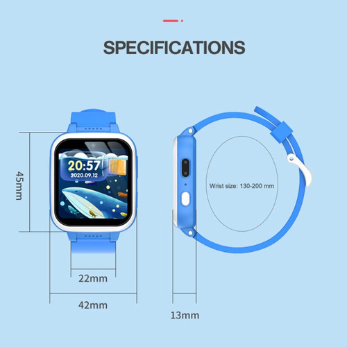 Reloj Inteligente A Prueba De Agua Lemfo Y90 Para Niños