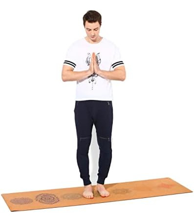Estera De Yoga De Corcho Shakti Warrior Chakra: Diseñada Por