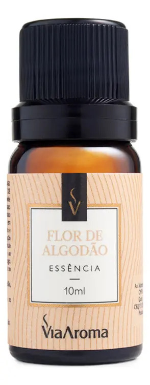 Essência Flor De Algodão 10ml Via Aroma P/ Aromatizador