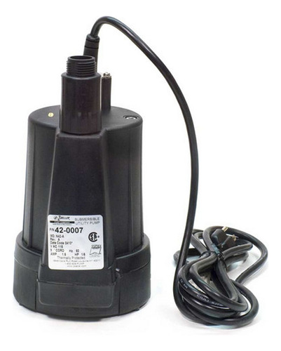 Zoeller -42-0007 Floor-sucker-ii-utility-pump-1 6-hp Y Cable