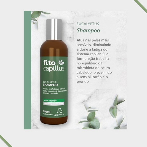 Shampoo Grandha Fito Capillus Eucalyptus Profissional 1l