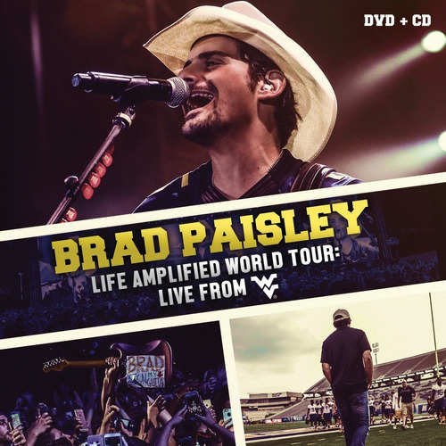 Paisley Brad Life Amplified World Tour: Live Import Cd + Dvd