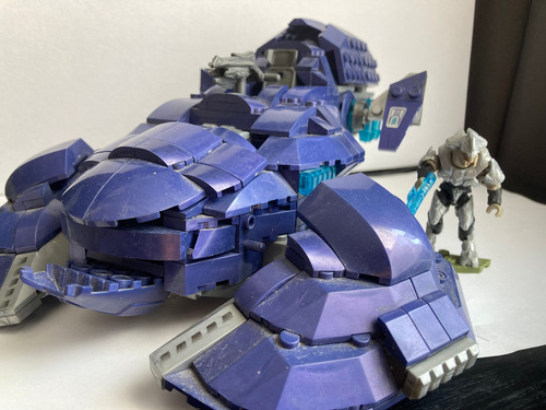Mega Bloks Construx Halo 5 Covenant Wraith Ambush Original 1 Wraith Ambush (Usado)