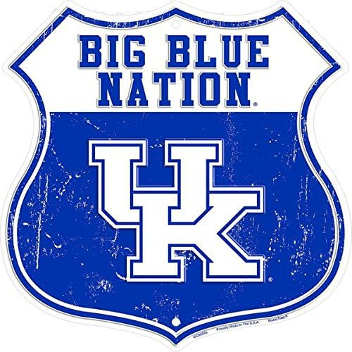 Big Blue Nation - Señal De Ruta De Universidad De Kent...