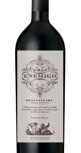 Gran Enemigo Single Vineyard Gualtallary Cab. Franc 750ml