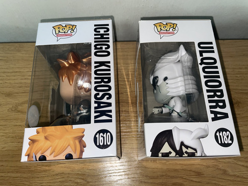 Funko Pop Set 2 Piezas Bleach - Ichigo Chase Y Ulquiorra (Usado)