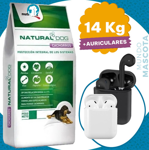 Alimento Perro Cachorro Todas Las Razas Natural Dog 14 Kg