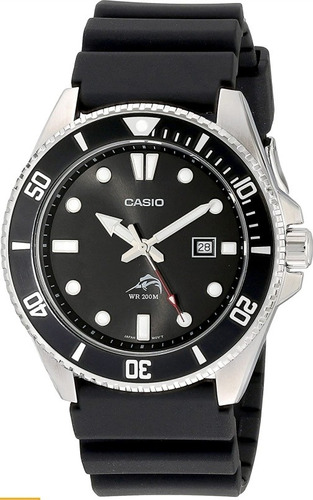 Reloj Casio Para Hombre Negro Analogo Marlinbuceo