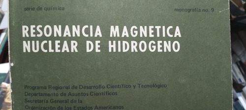 Resonancia Magnetica Nuclear De Hidrogeno 