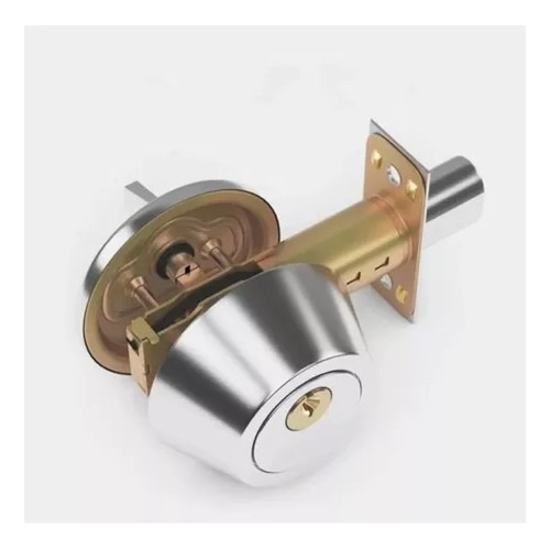 Cerrojo Tubular Bash Satin Llave/mariposa Mod 101