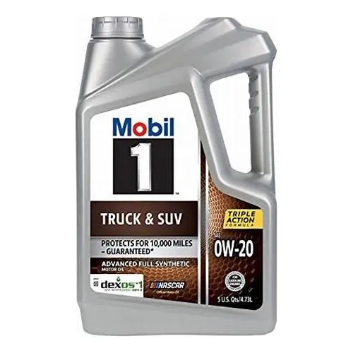 Aceite Mobil 1 0w20 100 Sintetico Truck Suv Garrafa 4 73lt aceite-mobil-1-0w20-100-sintetico-truck-suv-garrafa-4-73lt