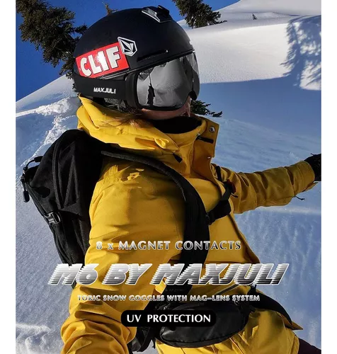 MAXJULI – Gafas de esquí gafas de snowboard para hombres mujeres y