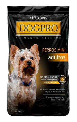 Alimento Premium Dogpro Perro Adulto Mini 1k- Petit Pet Shop
