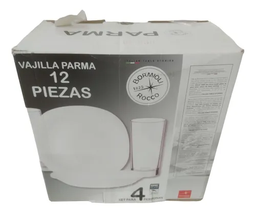 Vajilla parma sale