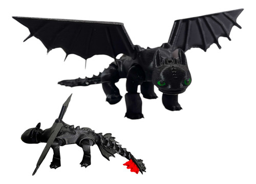 Chimuelo Articulado Cómo Entrenar A Tu Dragón