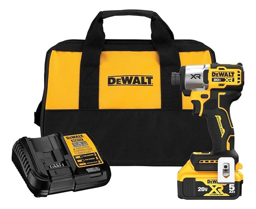 Dewalt Driver De Impacto De 20v Batería Y Cargador Incluidos