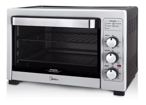 Imagen 3 de 4 de Horno Eléctrico Midea To-m240sar2 40 Litros Con Convección