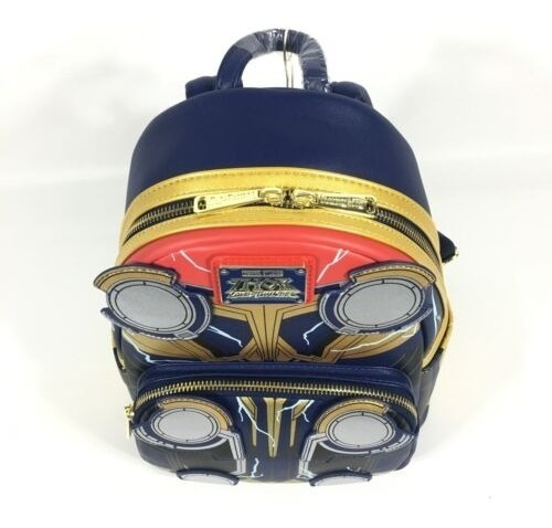 Thor Love Loungefly Marvel Cosplay Mini Backpack Color Azul