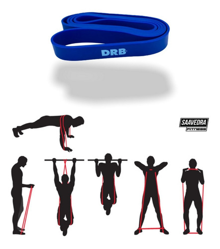 Kit Power Band X3u Asistencia Dominadas Super Bandas Entrena