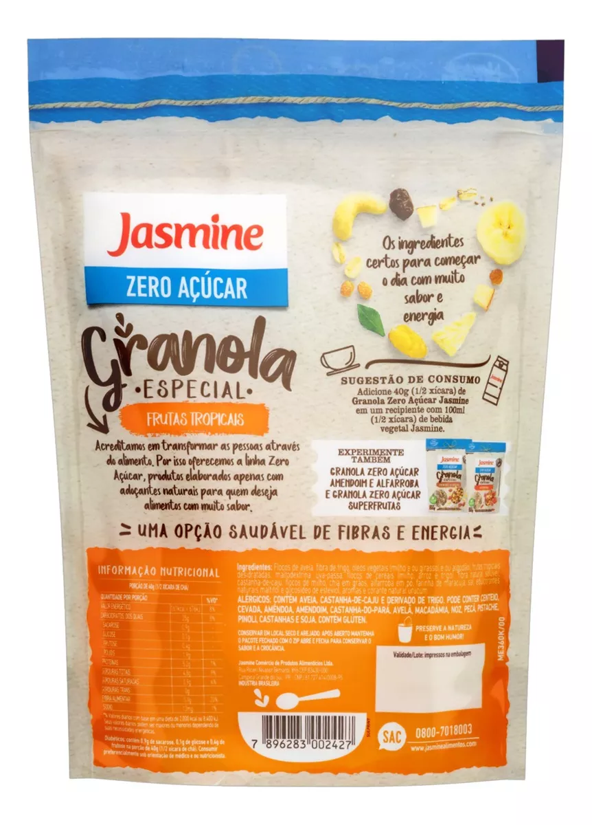 Terceira imagem para pesquisa de granola jasmine