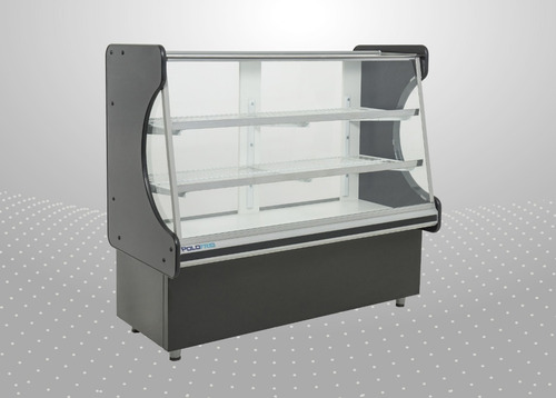 Vitrine Seca Classic 1,8m Vidro Curvo - Polofrio