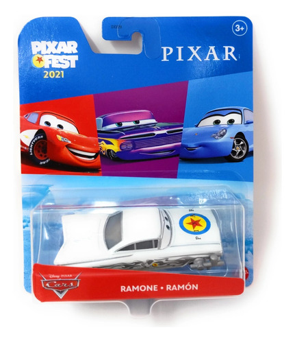 Disney Store Festival Pixar 2021 Cars Ramon Caja Dañada