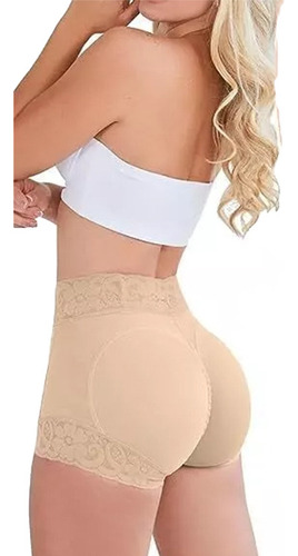 Mujer Curvilínea Aumento De Cadera Shaper Retractor Pantalón