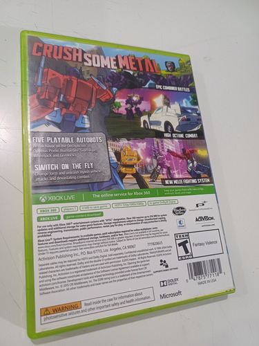 Transformers Devastation - Xbox 360 (Usado)