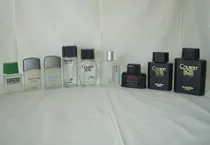 Comprar Lote De 9 Frascos Vacíos De Perfumes Nacionales C\u002Ftapa Rosca
