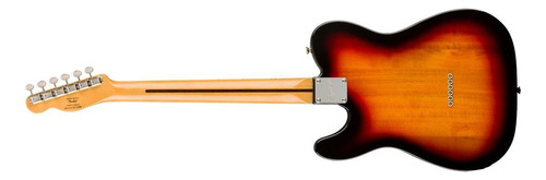 Guitarra elétrica Squier by Fender Classic Vibe '70s Telecaster Custom de choupo 3-color sunburst poliuretano brilhante com diapasão de bordo
