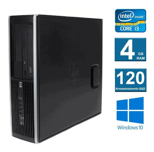 Computador Hp Elite 8200 I3 4gb 120ssd