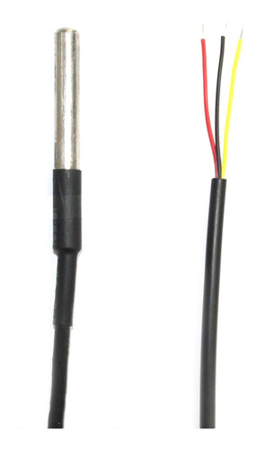 Sensor De Temperatura Ds18b20 À Prova D'água P/ Arduino