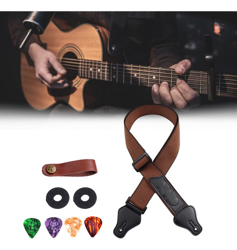 Correa De Guitarra Eléctrica Profesional Para Banjos