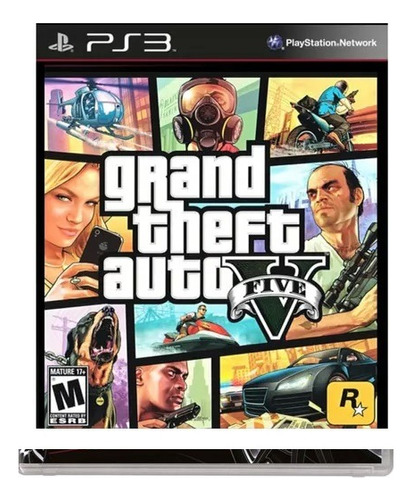 Grand Theft Auto V  Standard Edition Ps3 Físico