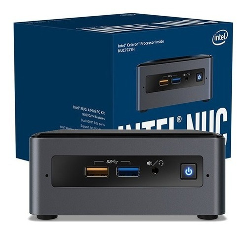 Imagen 6 de 6 de Mini Pc Intel Nuc Celeron Nuc7cjthn 8gb 256ssd Win 11