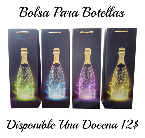 Bolsas Para Botellas De Vino Por Docena.