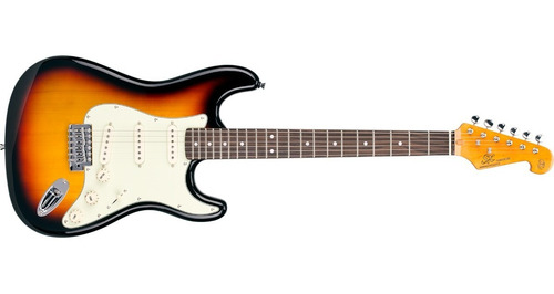 Imagen 3 de 5 de Guitarra Eléctrica Sx Vintage Series Sst62+ Con Funda