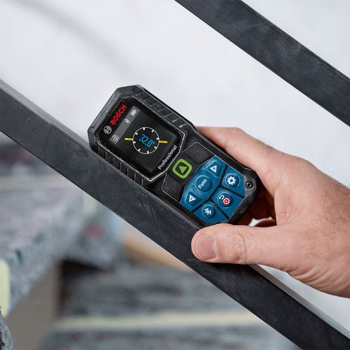 Medidor Láser Bosch Glm 50-27 Cg Con Luz Verde Y Bluetooth