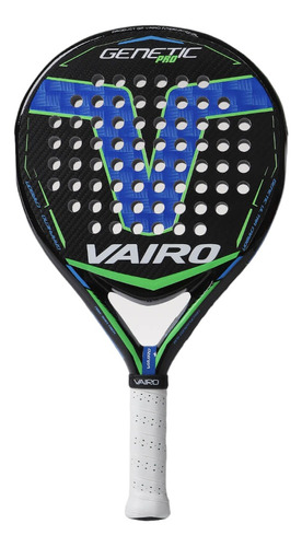 Paleta De Padel Vairo 9.1 Genetic Ultra Carbon Funda Color Negro Genetic Pro