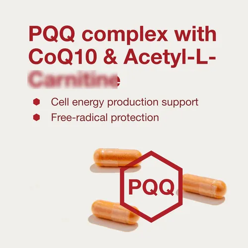 Complejo Pqq Para Salud Mitocondrial Con Coq10 L Carnitina Y