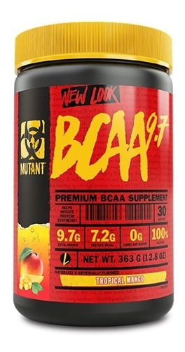 Mutant Bcaa Energy 9.7 360gr 30 Servicios Todos Los Sabores