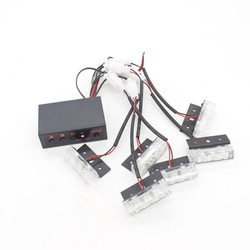 Estrober De 18 Luces Led- 3 Modos De Flasheo Carro Tuning