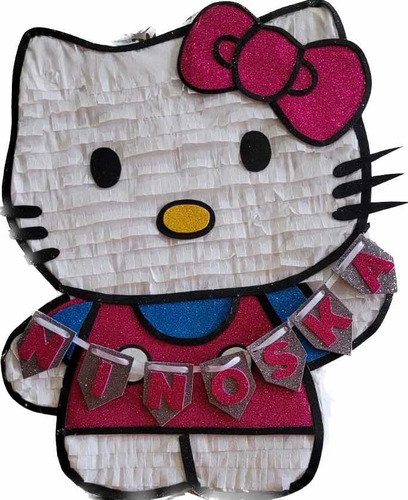 Piñata De Hello Kitty Personalizada