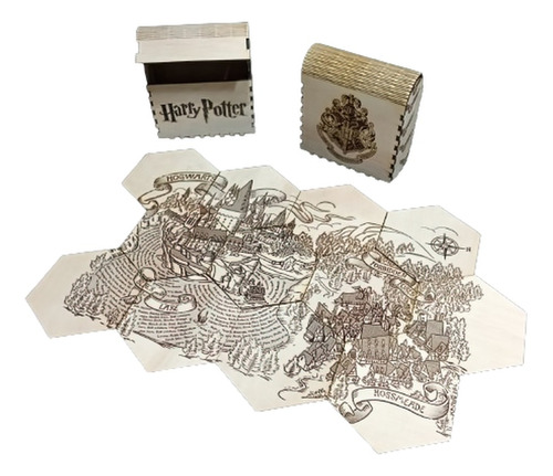 Puzzle Posavasos Harry Potter - Hogwarts