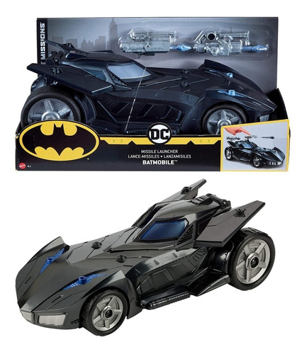 Batmobile Lanzador De Misiles Dc Comics Batman Missions