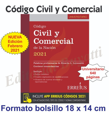 Código Civil Y Comercial De La Nación Pocket Ultima Edicion
